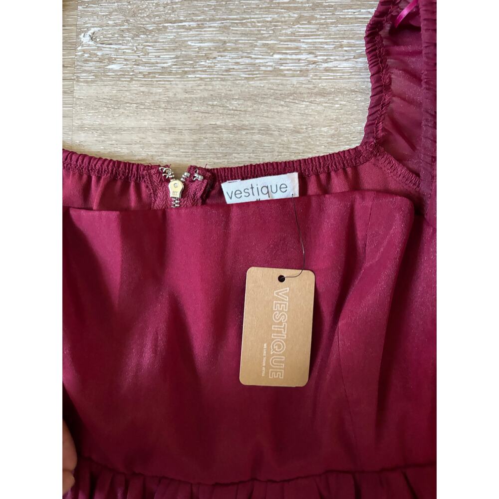 Vestique Enchanted Dress Red NWT - Picture 5 of 7